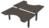 Rev.247 REV300-4830 Dual Height-Adjustable Desk - Cutout