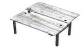 Rev.247 REV300-6024 Dual Height-Adjustable Desk - Rectangle