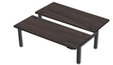 Rev.247 REV300-6024 Dual Height-Adjustable Desk - Rectangle
