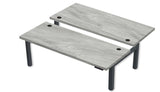 Rev.247 REV300-6024 Dual Height-Adjustable Desk - Rectangle
