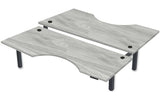 Rev.247 REV300-7230 Dual Height-Adjustable Desk - Cutout