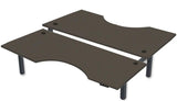 Rev.247 REV300-7230 Dual Height-Adjustable Desk - Cutout