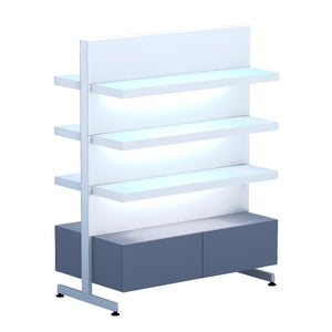 Touch America BENTLEY 48" Freestanding Display (Without Shelf Lights)