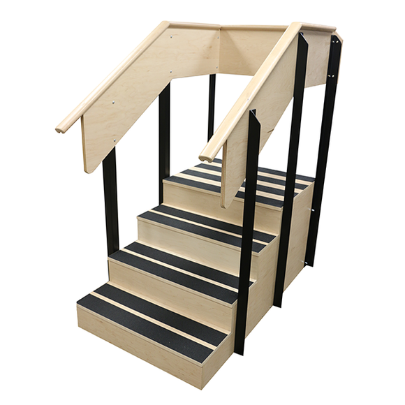 PHS Medical Straight Wooden Staircases