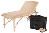 Beige EarthLite AVALON XD TILT Portable Massage Table Package