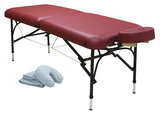 Custom Craftworks CHALLENGER Aluminum Portable Massage Table Package