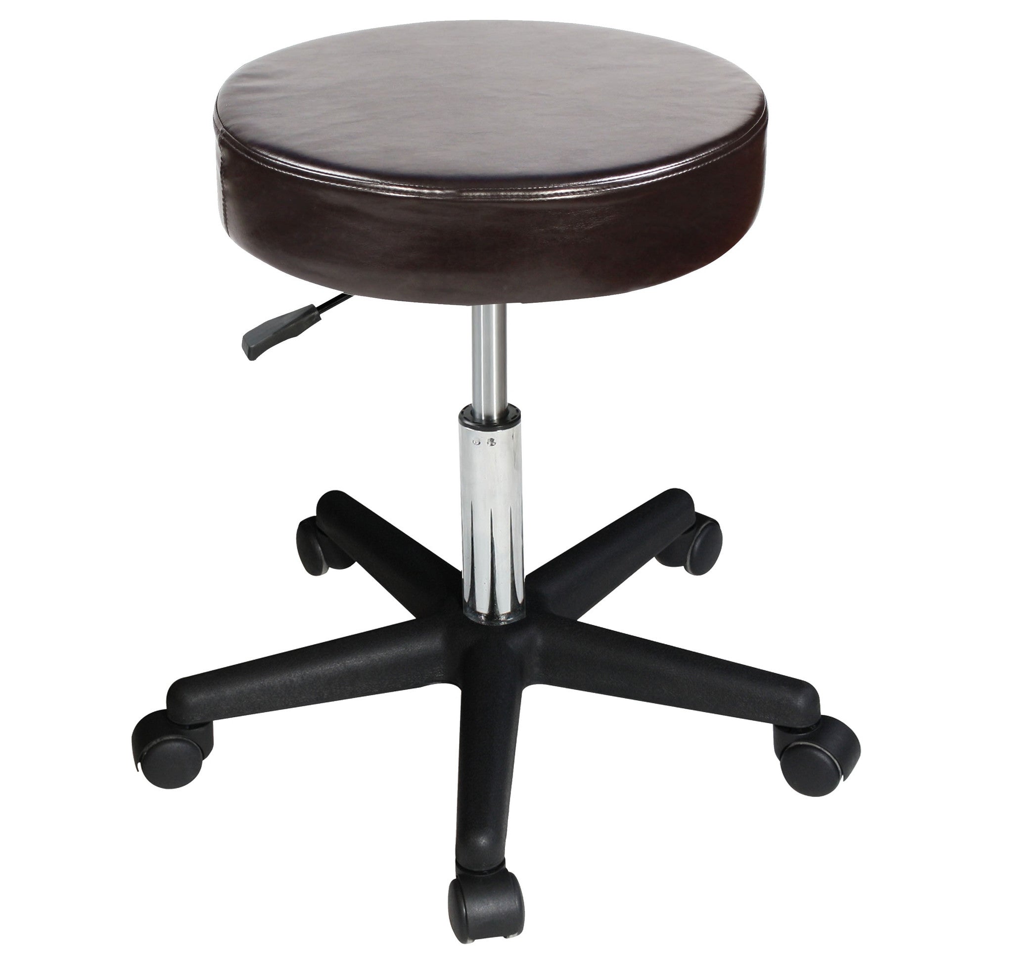 Master Massage Beauty ROLLING SWIVEL Hydraulic Stool with pneumatic height adjustment.