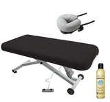 Black Earthlite ELLORA LIFT Massage Table