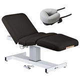 Black EarthLite EVEREST FULL ELECTRIC SALON Stationary Lift Massage Table