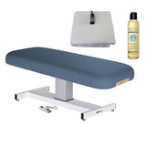 Blue EarthLite EVEREST Flat Electric Lift Massage Table