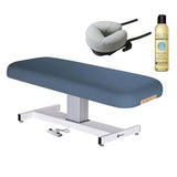 Blue EarthLite EVEREST Flat Electric Lift Massage Table