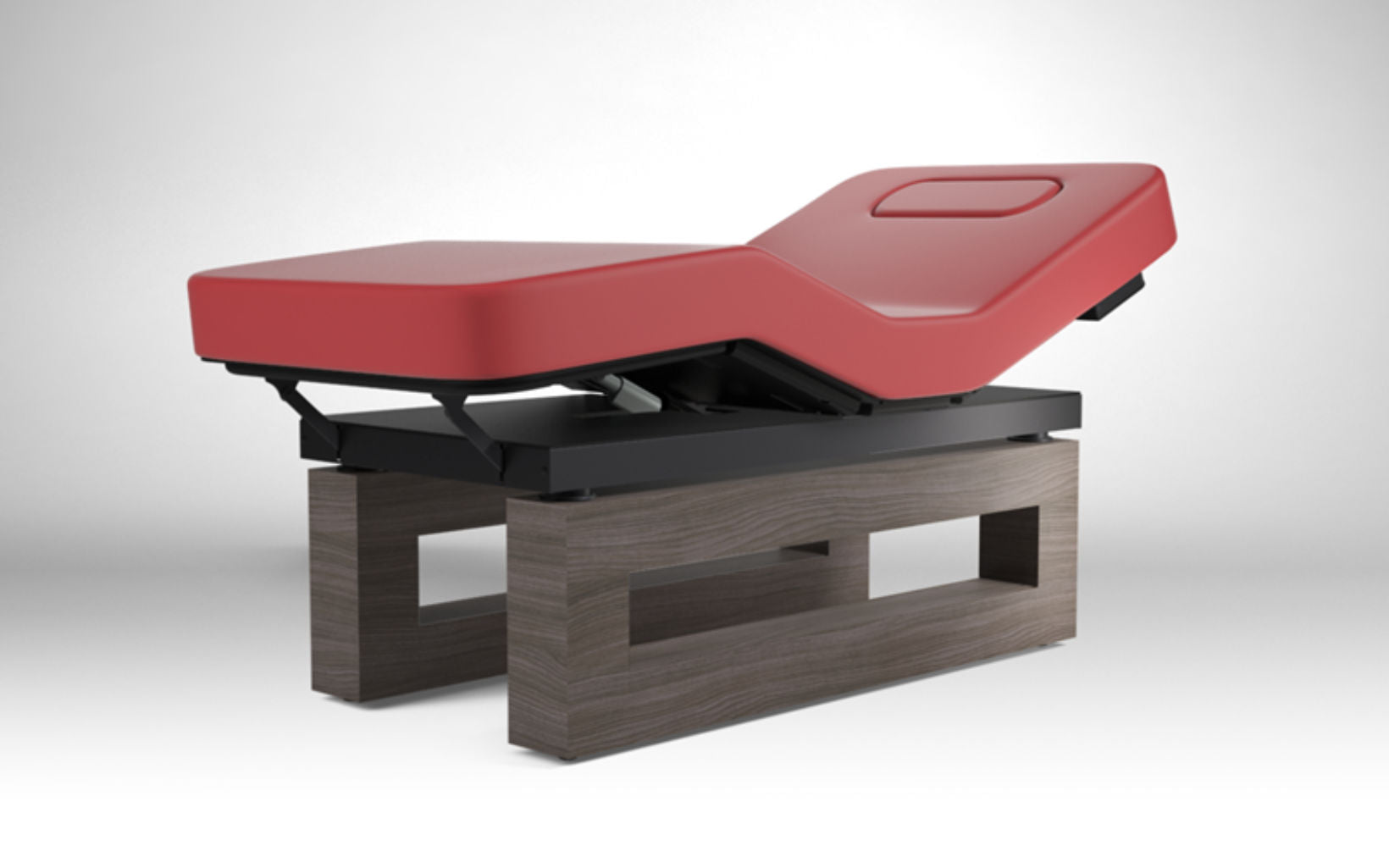 Oakworks Spa ICON Master's Collection Table with adjustable breast comfort, wooden base.