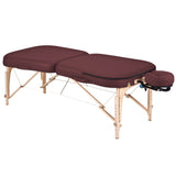 Burgundy Earthlite INFINITY CONFORMA Massage Table