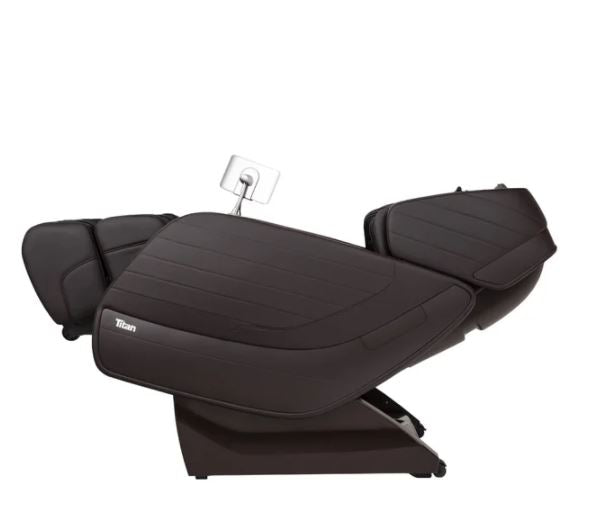 Titan JUPITER LE black 3D massage chair with touchscreen control panel by Titan.