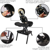Stronglite MicroLite™ Portable Massage Chair Package
