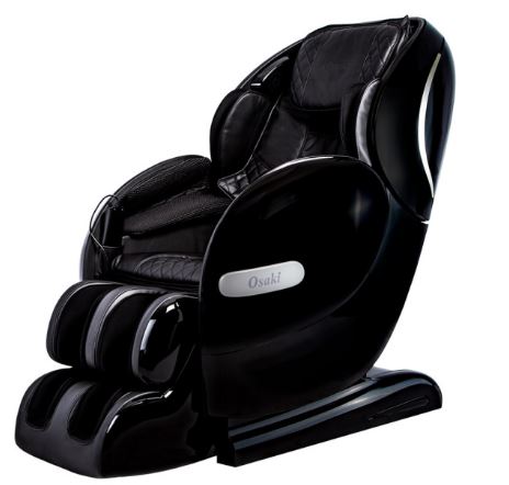 Osaki OS-MONARCH 3D massage chair with SL track, padded seat, and zero gravity position.