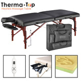 Master Massage MONTCLAIR Therma-Top Portable Massage Table Package