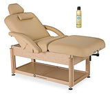 Living Earth Crafts NAPA Salon Treatment Shelf Base w/ PowerAssist Hydraulic Lift Table