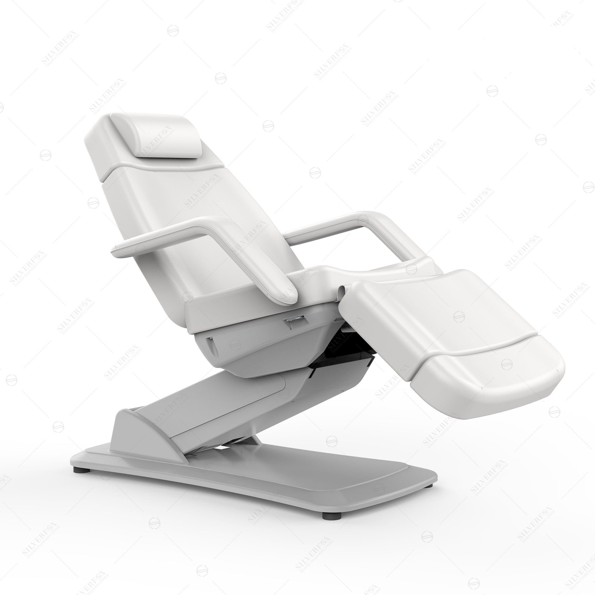 Silverfox America 2221D Electric Massage Chair shown on a white background.