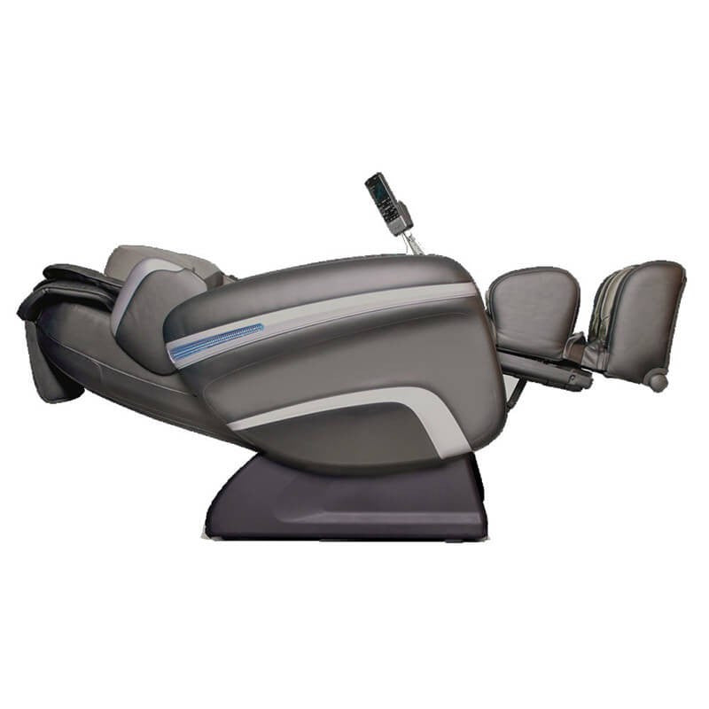 The Osaki OS-7200H is a modern massage chair with heat therapy and an armrest remote.