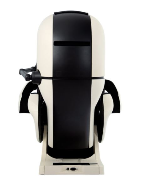 Front view of the Osaki INADA AI ROBO Electric Massage Chair with arm-like attachments.