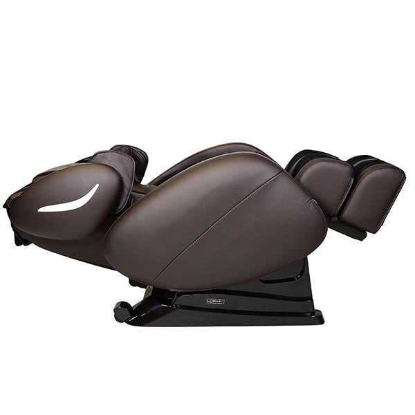 Infinity Smart X3 3D/4D Massage Chair by Infinity, reclined, deep tissue massage, side view.