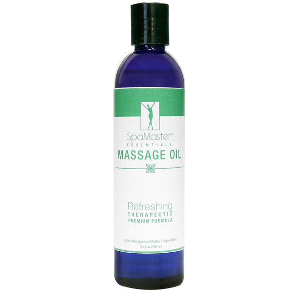 Master Massage Oil 8 oz. Single Bottle REFRESHING