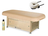 Living Earth Crafts SERENITY Flat Spa Treatment Cabinet Base Hydraulic Lift Table