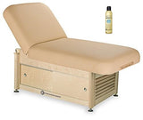 Living Earth Crafts SERENITY Facial Spa Treatment Cabinet Base w/PowerAssist Hydraulic Lift Table