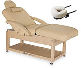 Living Earth Crafts SERENITY Salon Treatment Shelf Base w/ PowerAssist Hydraulic Lift Table