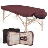 Burgundy EarthLite SPIRIT Portable Massage Table