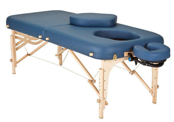 Blue EarthLite SPIRIT PREGNANCY Massage Table