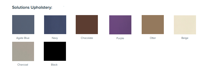 Choose from 8 colors for the Custom Craftworks LUXOR Portable Massage Table Package.